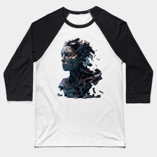 Abstract Contemplation Baseball T-Shirt